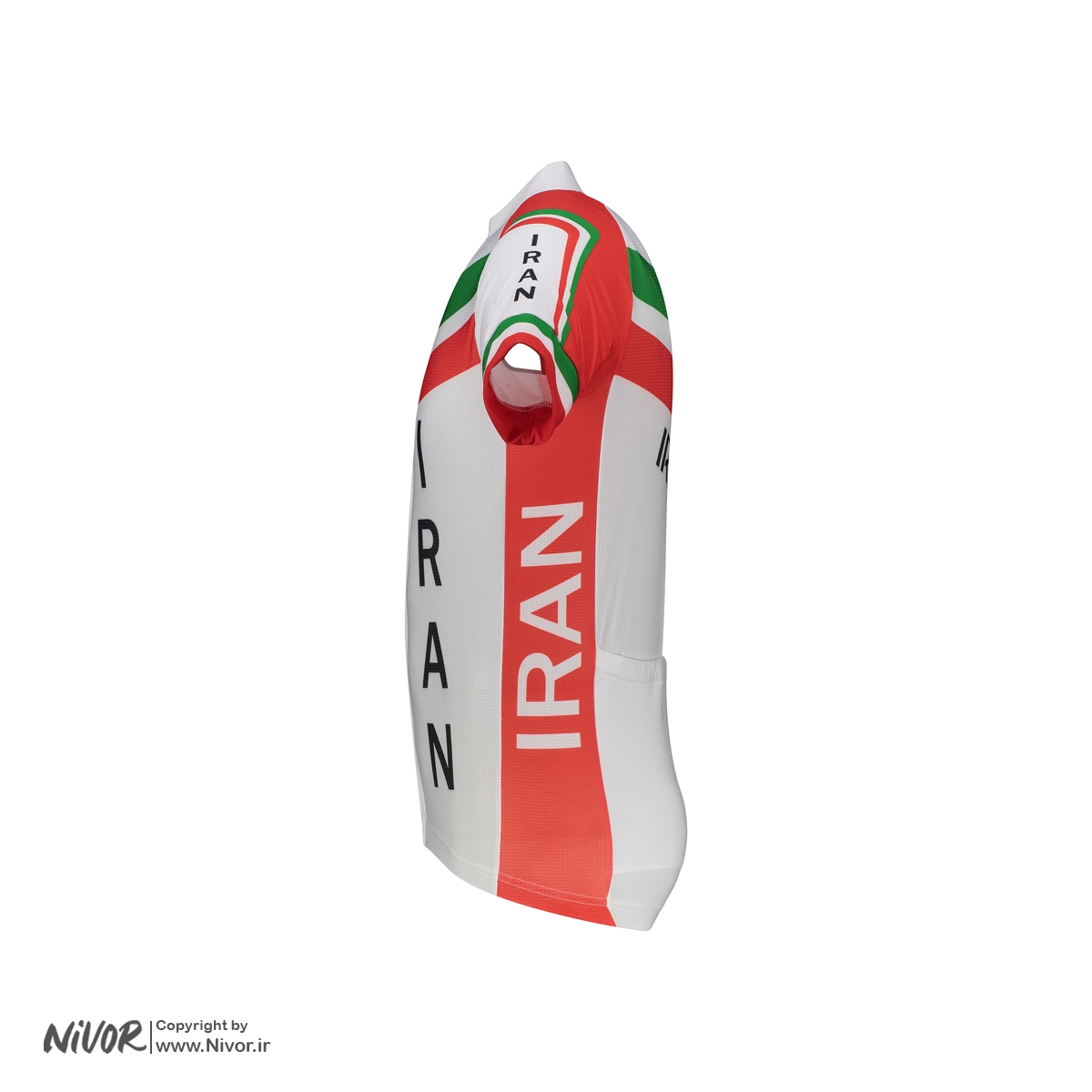 پیراهن دوچرخه سواری ایران آستین کوتاه مدل Bright